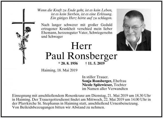 paul ronsberger