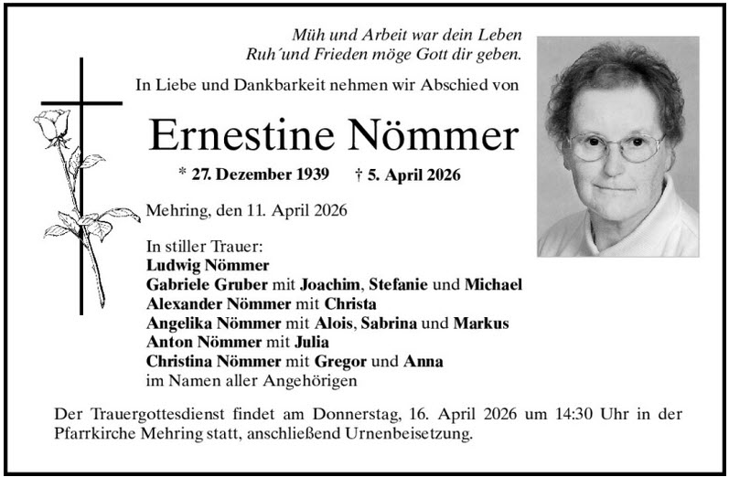 Ernestine Nömmer